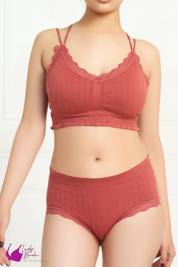 Ultra Soft Stretchable Hook free Bra Set