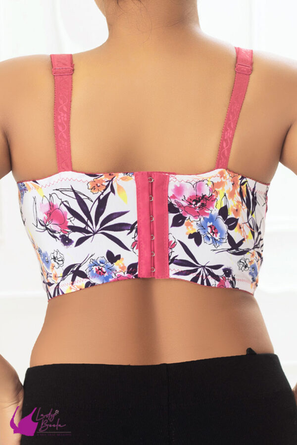 FULL COVERAGE PRINTED FLORAL BRA